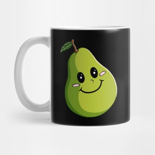 Kawaii Pear Cute Anime Fruit Tree Mug